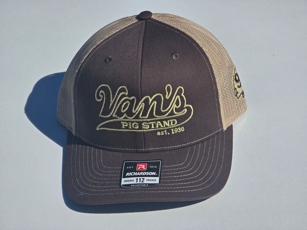 Van's 95th Anniversary Trucker Hat (Brown/Khaki)