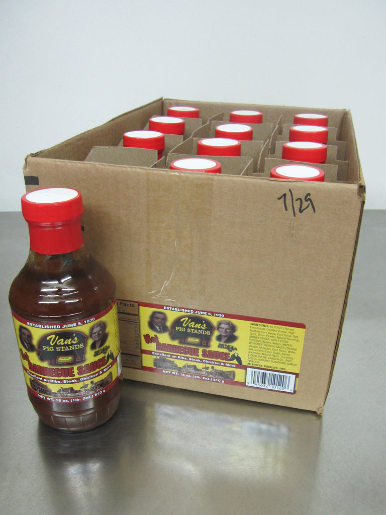 Case of Hot Barbecue Sauce